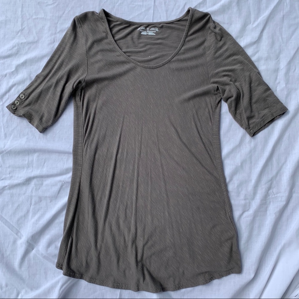 Royal Robbins Short Sleeve Modal Shirt Size M